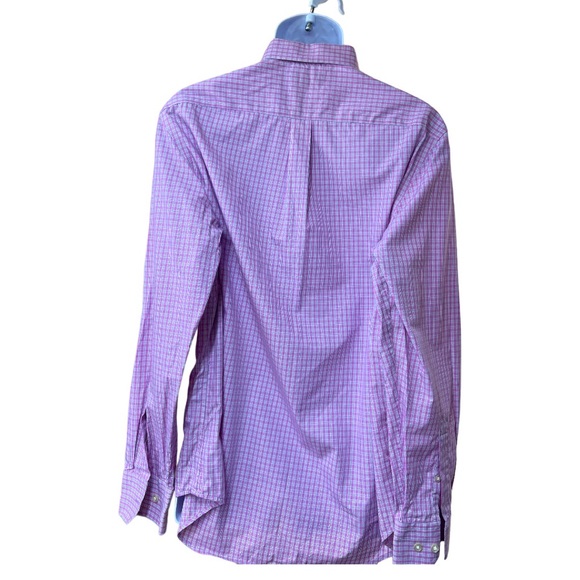 SzL 16-16.5 Banana Republic Slim Fit Non Iron Long Sleeve Button Down - Picture 5 of 6